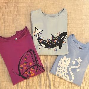 Tea Collection Girls Long-sleeved Graphic Tees size 7 size 8